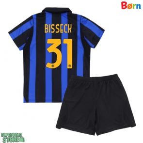 Inter Milan Yann Bisseck #31 Replika Babytøj Hjemmebanesæt Børn 2026-27 Kortærmet (+ Korte bukser)